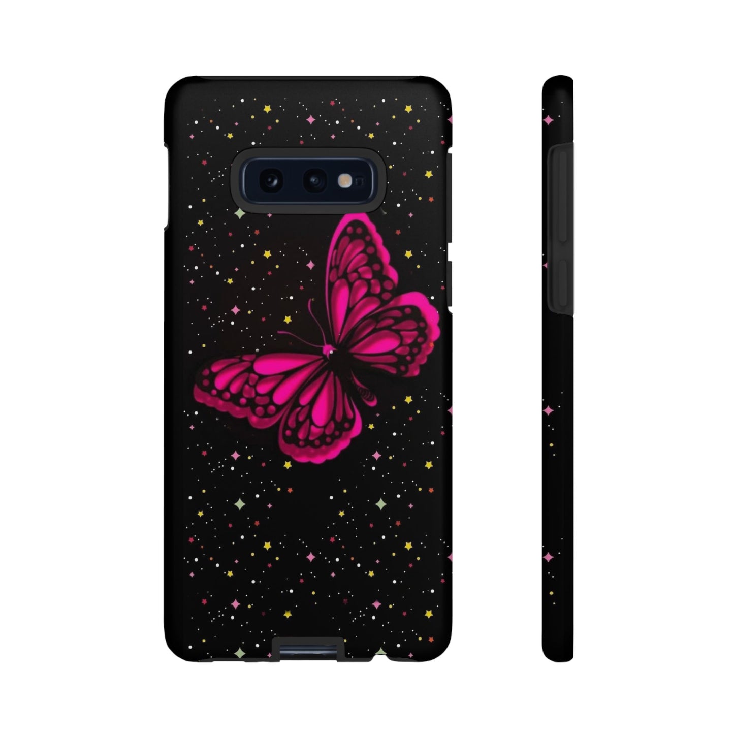Vibrant Butterfly Phone Case, Tough Cases, Stylish Protection, Gift for Her, Trendy Smartphone Accessories, Cute Phone Cover