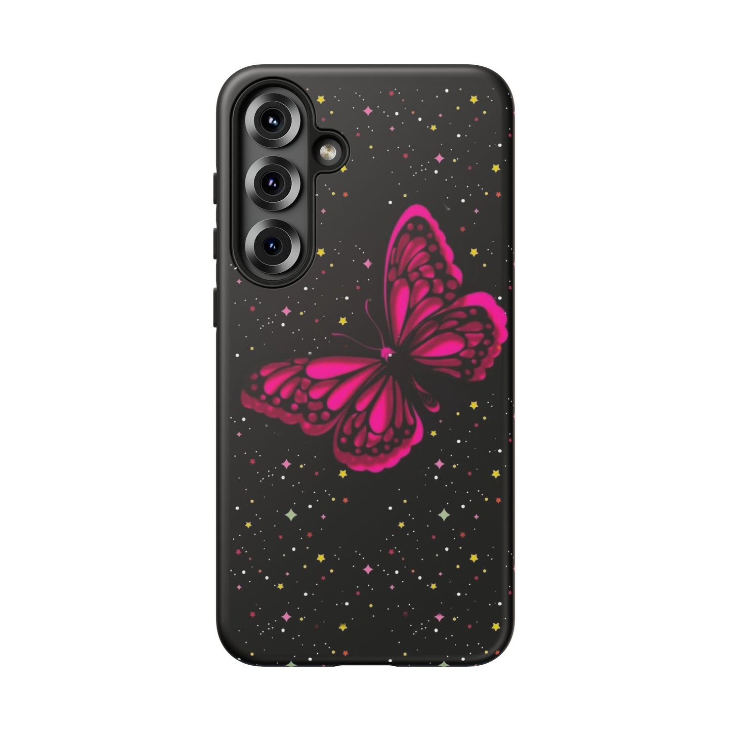 Vibrant Butterfly Phone Case, Tough Cases, Stylish Protection, Gift for Her, Trendy Smartphone Accessories, Cute Phone Cover