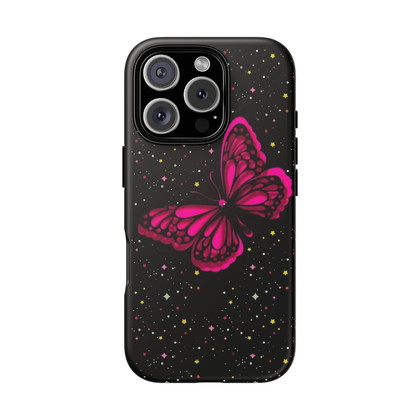 Vibrant Butterfly Phone Case, Tough Cases, Stylish Protection, Gift for Her, Trendy Smartphone Accessories, Cute Phone Cover
