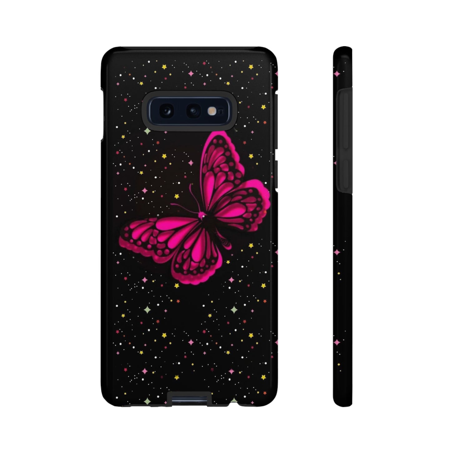 Vibrant Butterfly Phone Case, Tough Cases, Stylish Protection, Gift for Her, Trendy Smartphone Accessories, Cute Phone Cover
