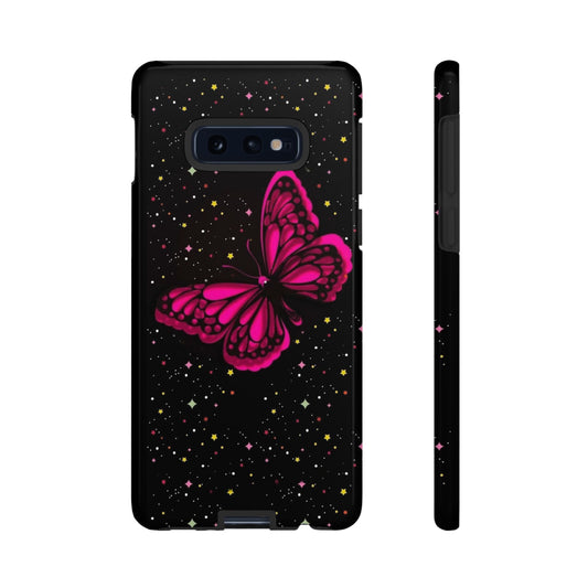 Vibrant Butterfly Phone Case, Tough Cases, Stylish Protection, Gift for Her, Trendy Smartphone Accessories, Cute Phone Cover
