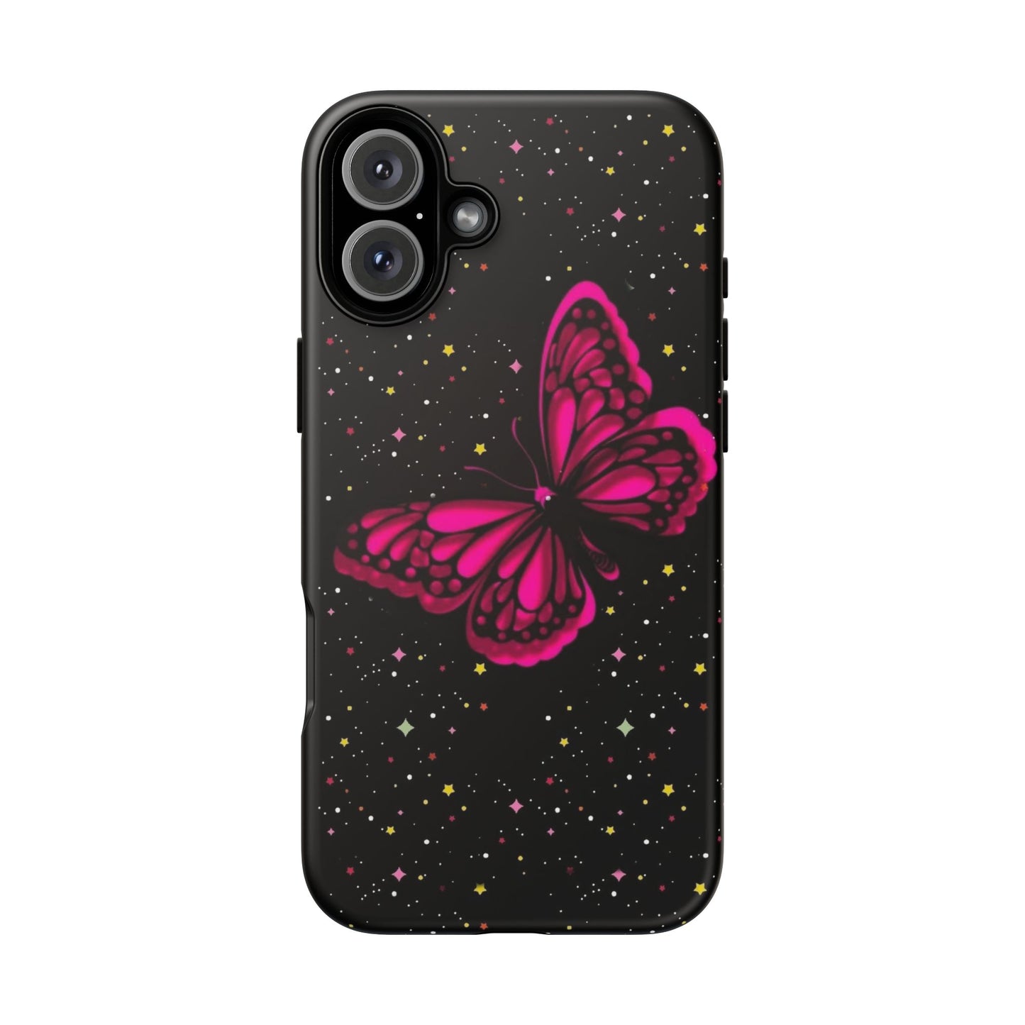 Vibrant Butterfly Phone Case, Tough Cases, Stylish Protection, Gift for Her, Trendy Smartphone Accessories, Cute Phone Cover