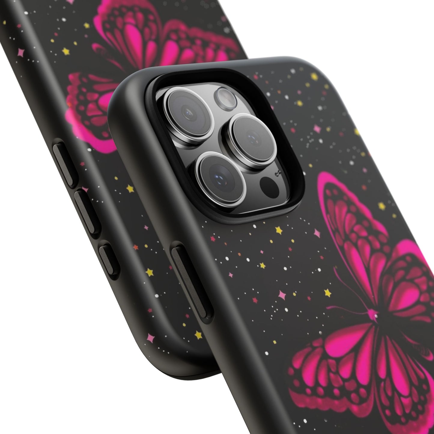 Vibrant Butterfly Phone Case, Tough Cases, Stylish Protection, Gift for Her, Trendy Smartphone Accessories, Cute Phone Cover