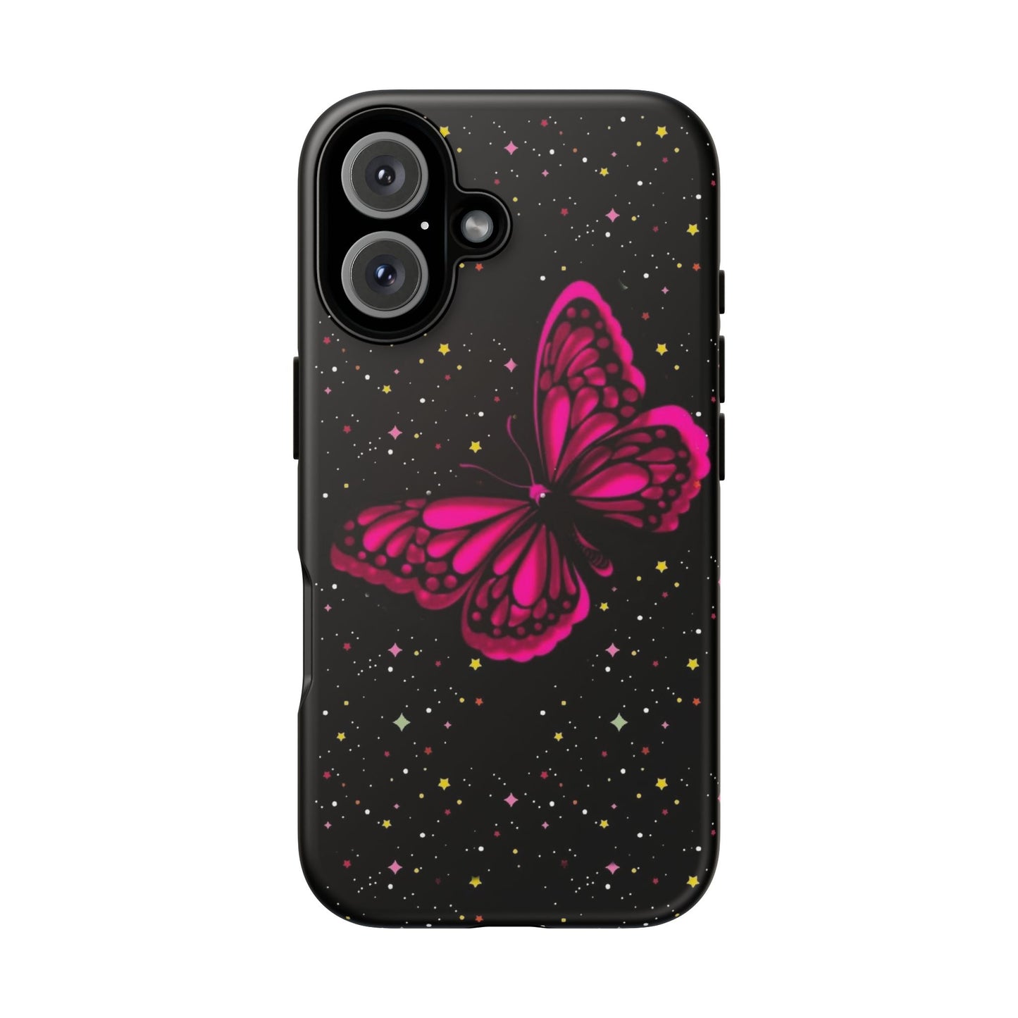 Vibrant Butterfly Phone Case, Tough Cases, Stylish Protection, Gift for Her, Trendy Smartphone Accessories, Cute Phone Cover