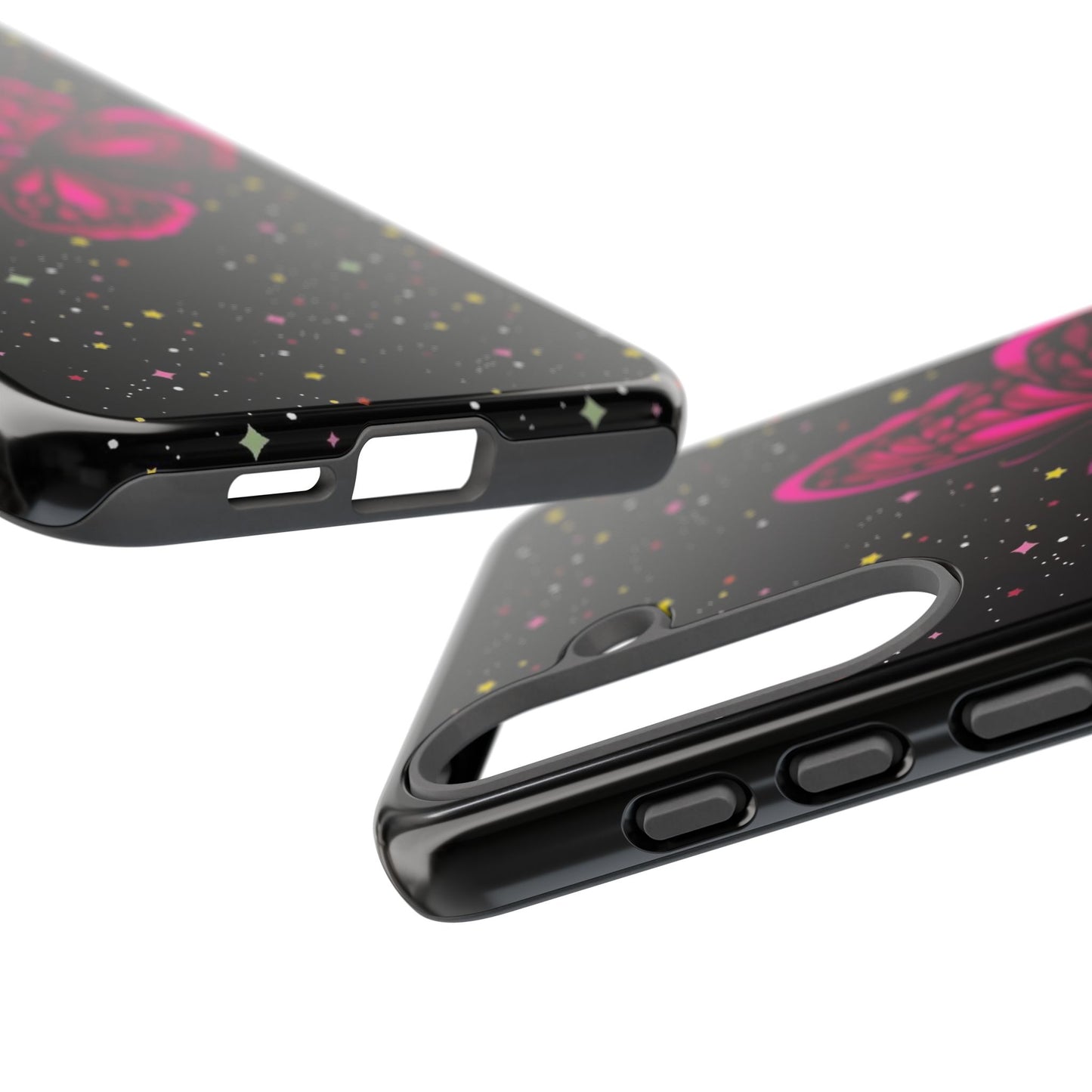 Vibrant Butterfly Phone Case, Tough Cases, Stylish Protection, Gift for Her, Trendy Smartphone Accessories, Cute Phone Cover